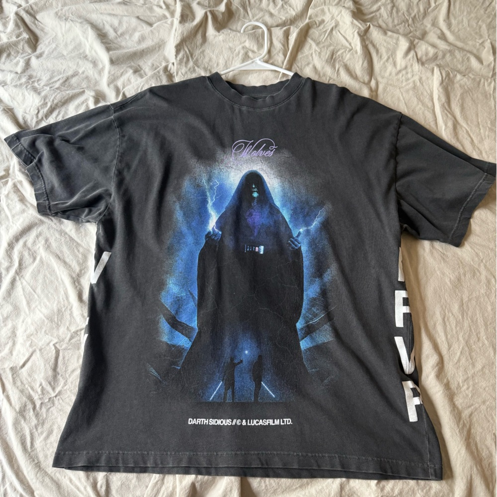 Darc Sport Star Wars Sith Lord "Premium" Oversized Tee in Wolf Gray